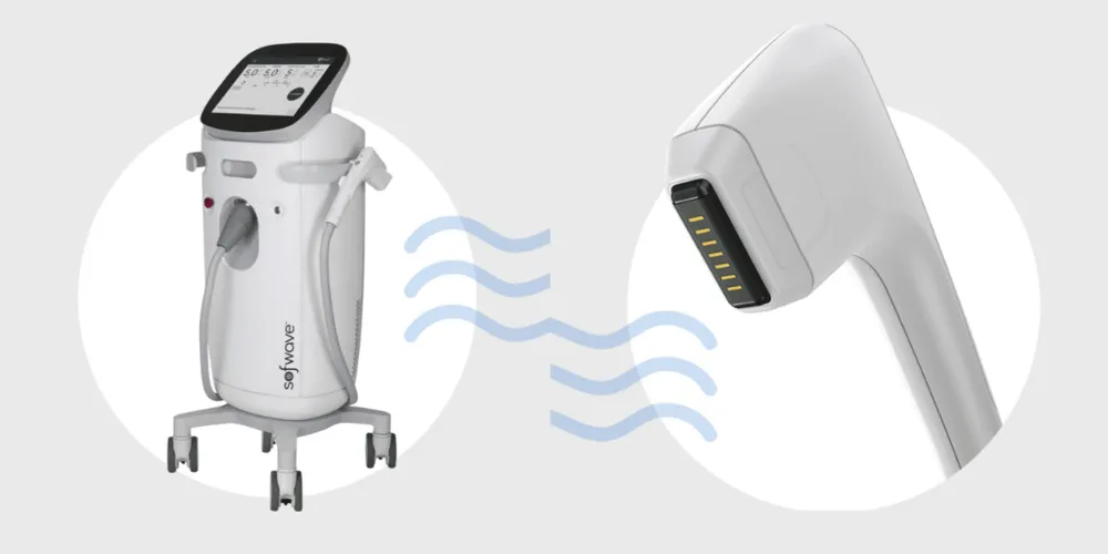 Sofwave ultrasound device and treatment handpiece