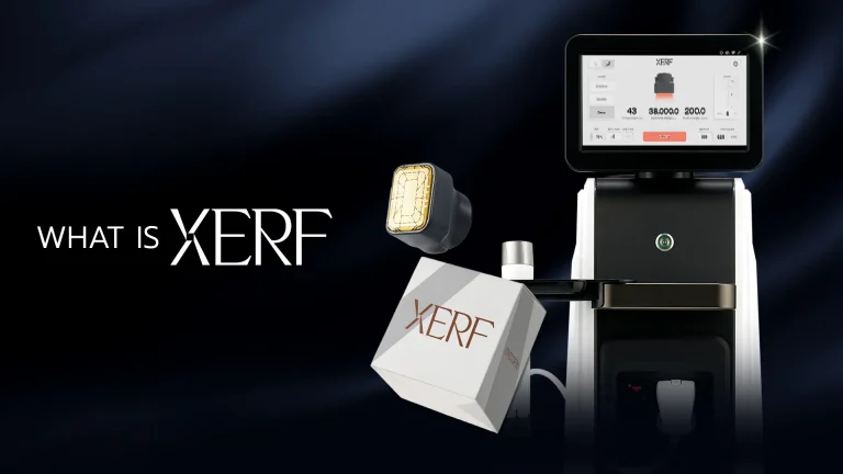 XERF radiofrequency console and handpiece